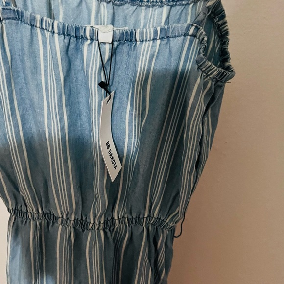 BB Dakota Chambray Striped Dress - Picture 4 of 5